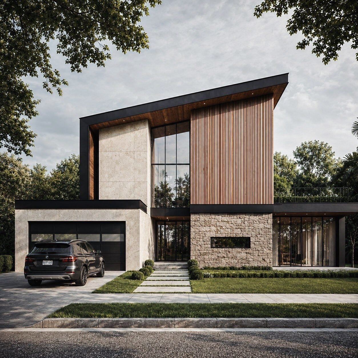 Cedar House, final render