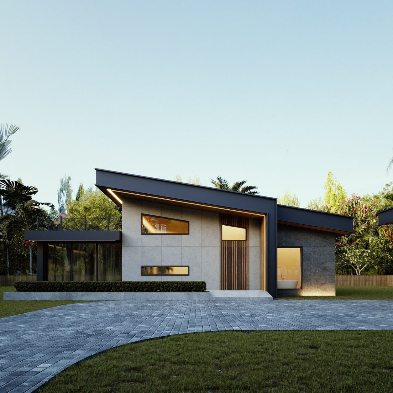 Pavilion House, final render