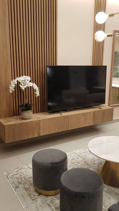 Living room joinery, Floating TV Unit